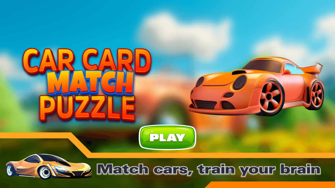 Car Card Match Puzzle artwork