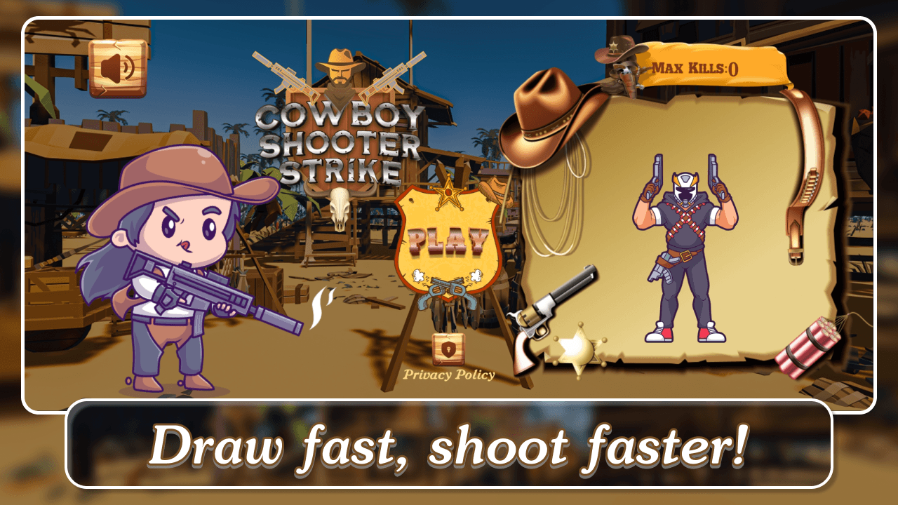Cowboy Shooter Strike artwork