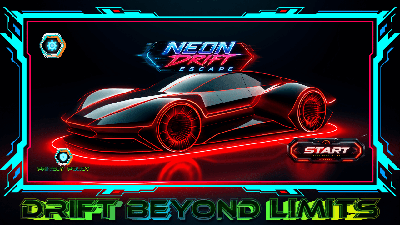 Neon Drift Escape artwork