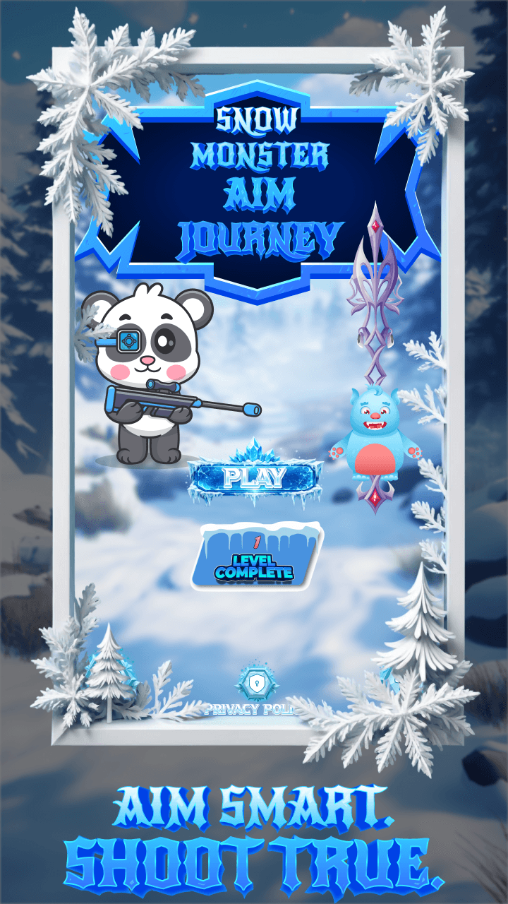 Snow Monster Aim Journey artwork
